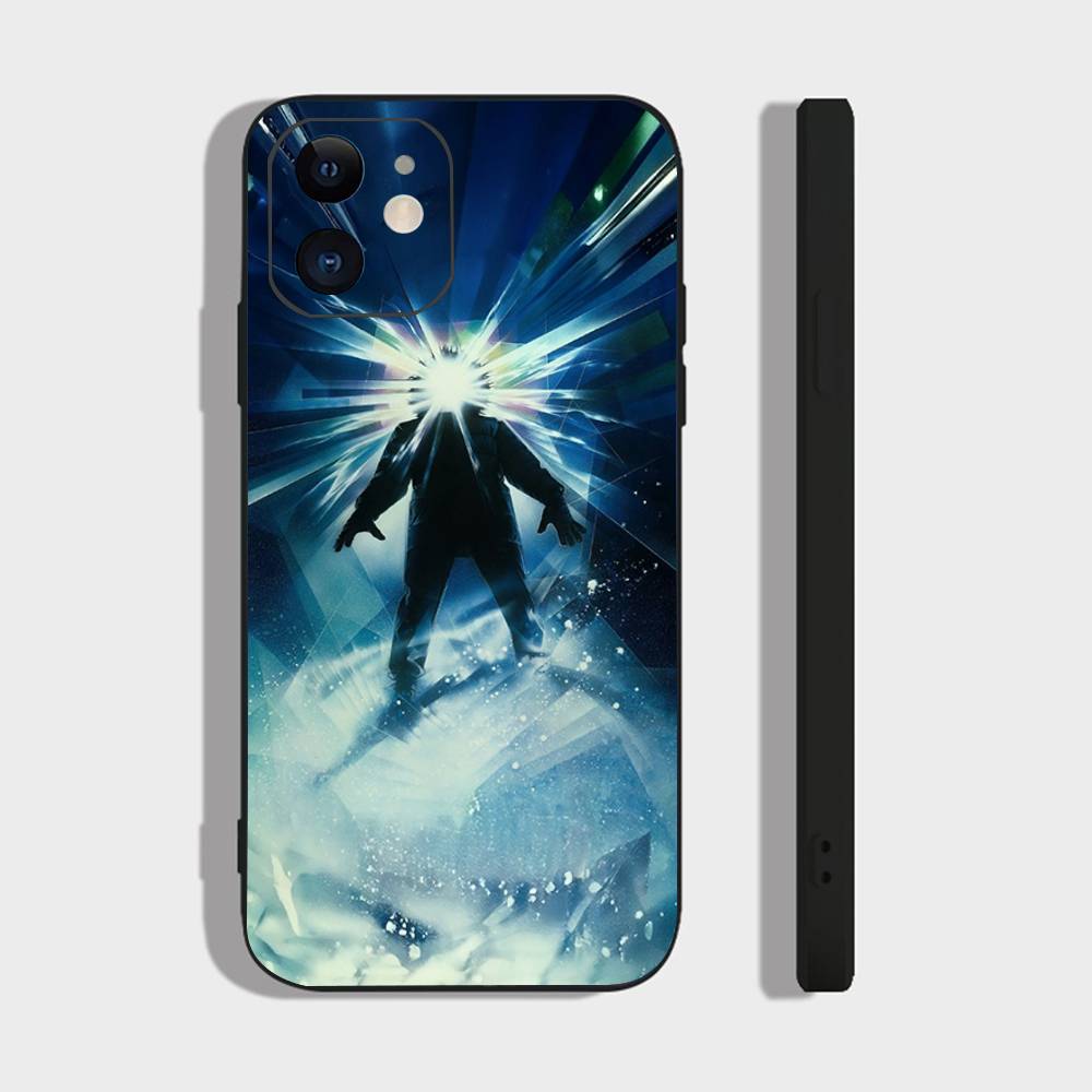 The T-Thing - John Carpenter Thriller Movie Phone Case For IPhone 17 Air 16 15 14 13 Pro Max 11 12 Black Silicone Cover
