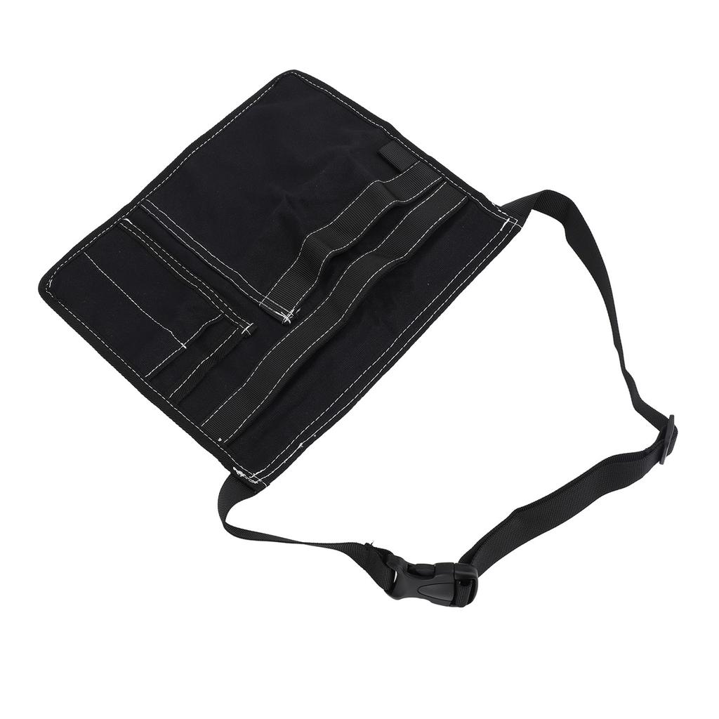 Einseitige Werkzeuggürteltasche Schwarz Oxford-Gewebe Verstellbare Mehrzweck-Werkzeuggürteltasche für verschiedene Größen