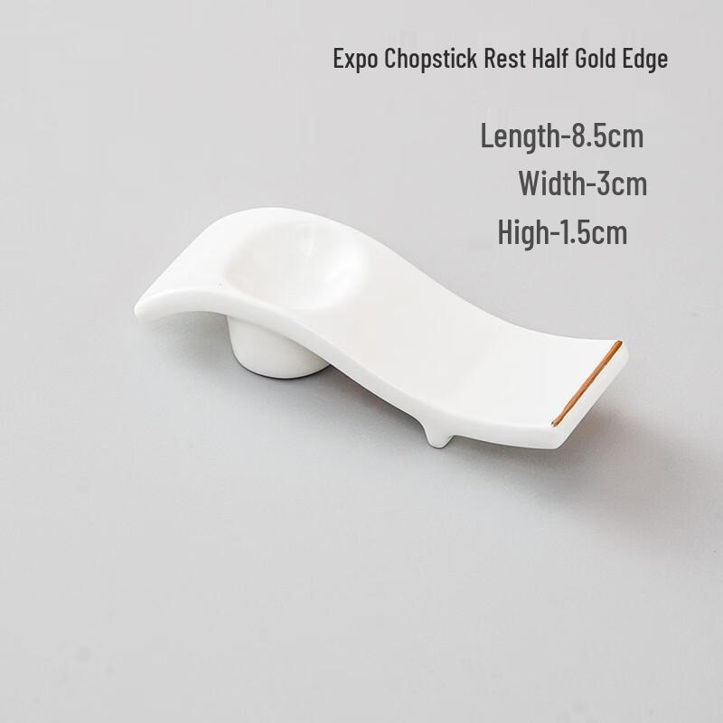 Multi-use Ceramic Chopstick and Spoon Rest