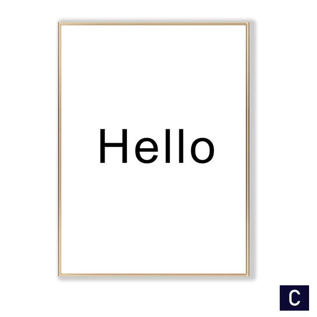 Minimalist Modern Cartoon Cat Wall Art Poster Nortic Line Drawing Black and White Animal Canvas Painting Home Decoration