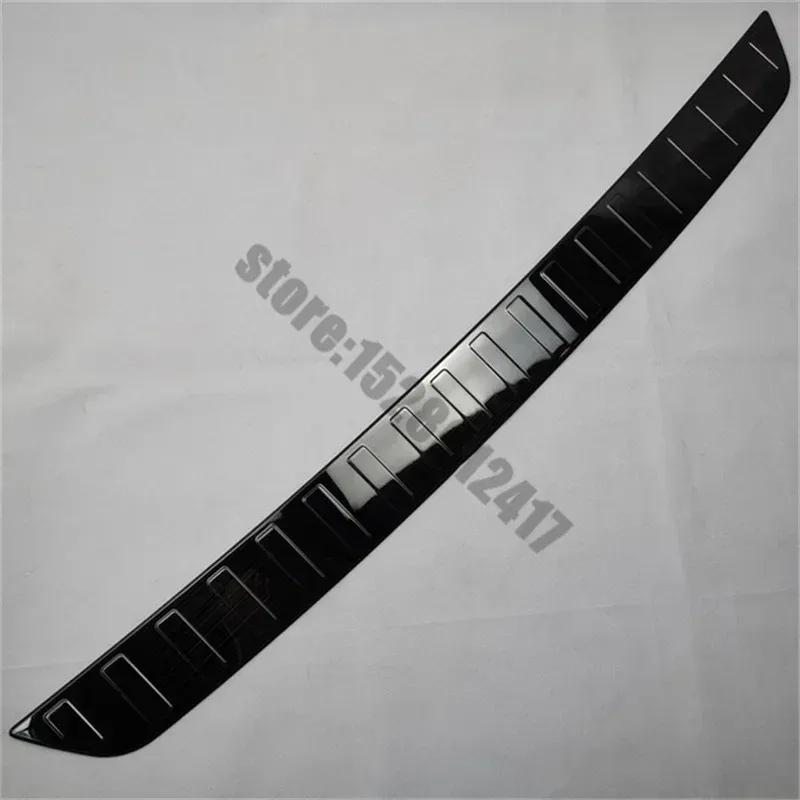 For Land Rover Defender 110 ~2024 stainless steel Rear Bumper Protector Trunk guard Tread Plate Trim Car Accessories