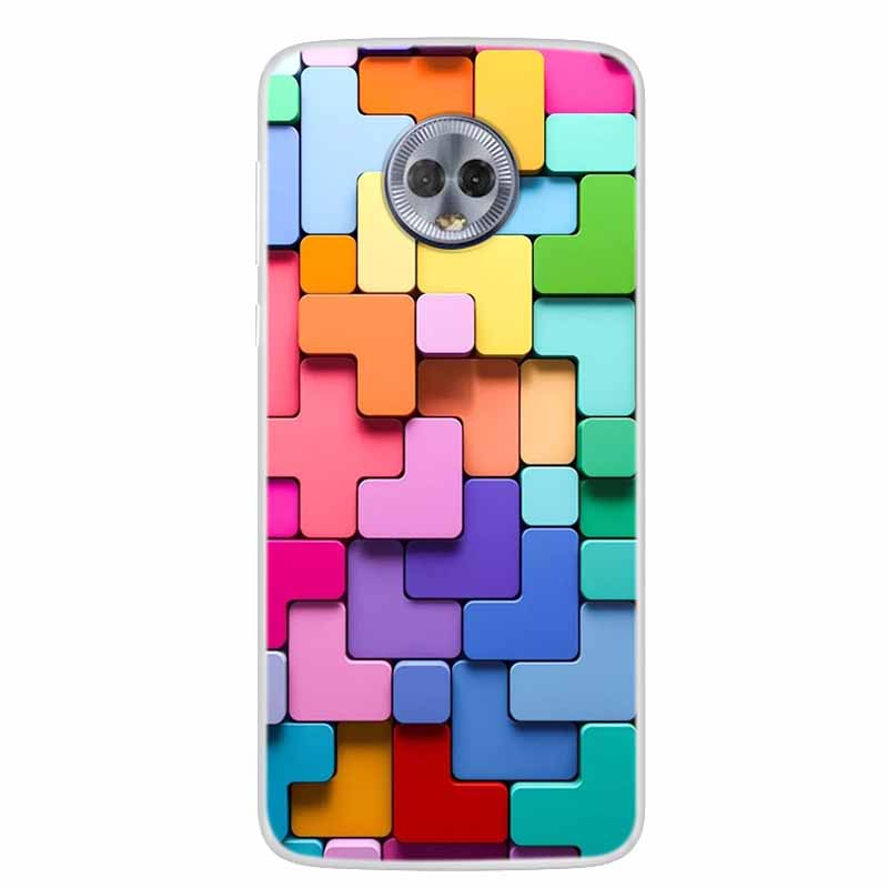 For Moto G6 Cases G6Plus G6Play Clear Soft TPU Silicone Phone Case For Motorola Moto G6 Plus Back Cover Coque Bumper MotoG6 Play