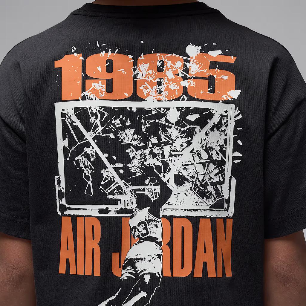 Jordan T-Shirt Round Neck Logo Short Sleeve Kids tops IO2465-045