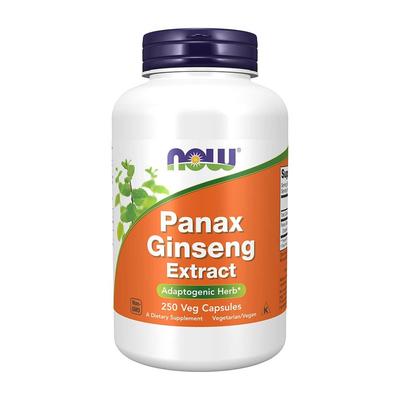 Panax Ginseng Extract, 250 Veg Capsules
