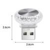 Auto USB Umgebungsleuchten Angel Eye Scheibe Automatische Innenraum Romantische Atmosphärenleuchte Bunte LED Umgebungsdekoration Plug Play