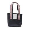 THEATRE PRODUCTS Synthetic Leather JQ Tape Tote Bag, Medium, Free Size, Black, BL191199