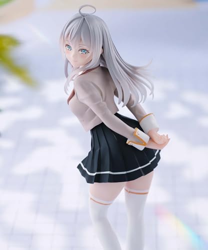 From the TV Anime "Alya, the Girl Next Door Who Sometimes Whispers In Russian" Comes GLITTER & GLAMOURS Alya Uniform Ver. Official Figure, Approx. 23c