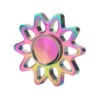 Mini Spinner Fidget Spinner Deus do Sol EDC Pião de Metal para Girar Ponta Alívio de Estresse Giroscópio Aliviar Estresse Antiestresse para Crianças Autistas