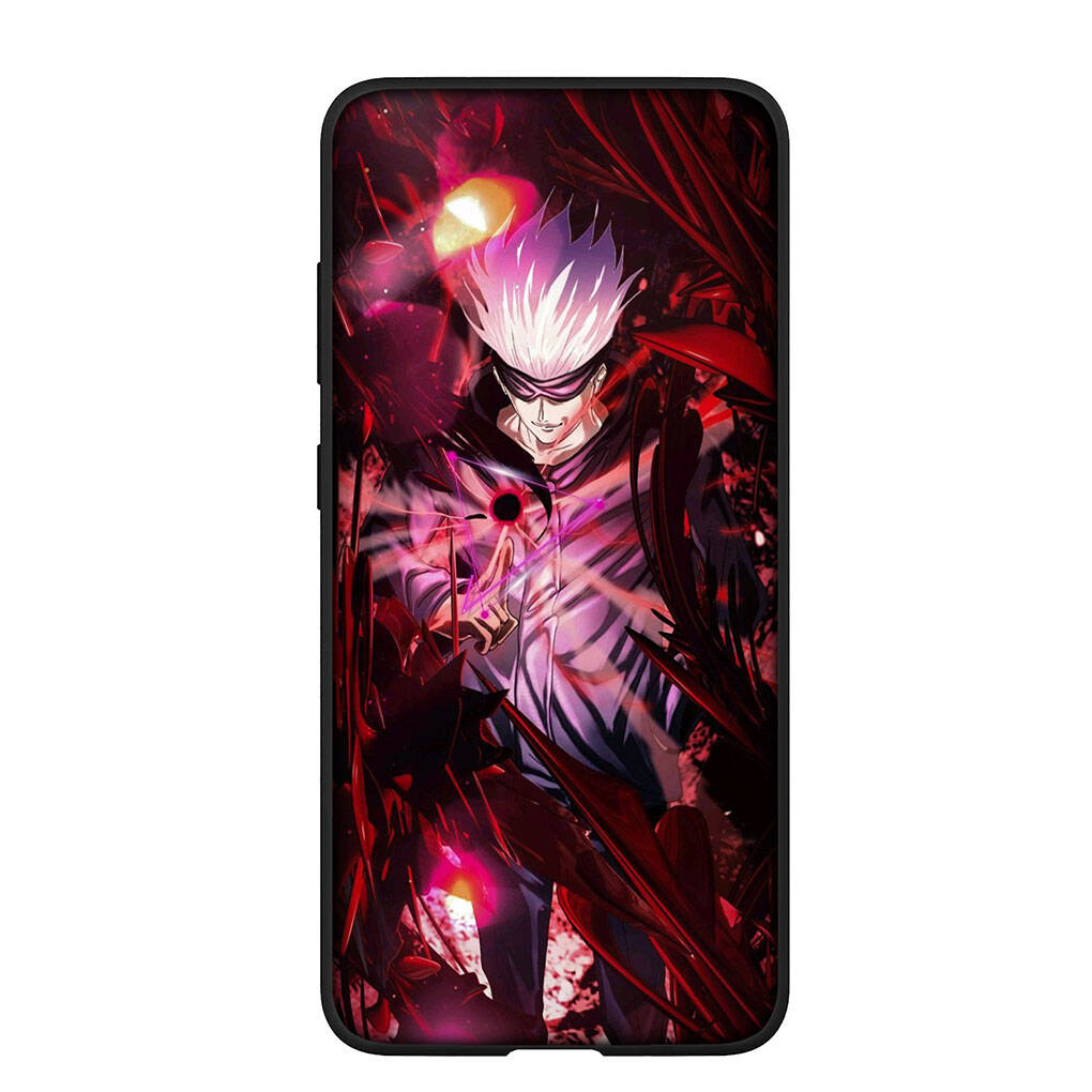 Phone Case for Samsung Galaxy S25 S23 S22 S24 Ultra FE A05 A06 A15 A16 A36 A37 A35 A54 A55 A56 A57 A25 A53 A17 Anime Gojo Satoru Jujutsu Kaisen Cover