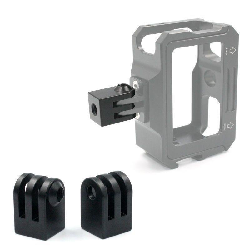 Mini 1/4" M6 Tripod Screw Adapter Aluminum Monopod Mount Base For 13 12 11 10 9 Action Camera Accessories