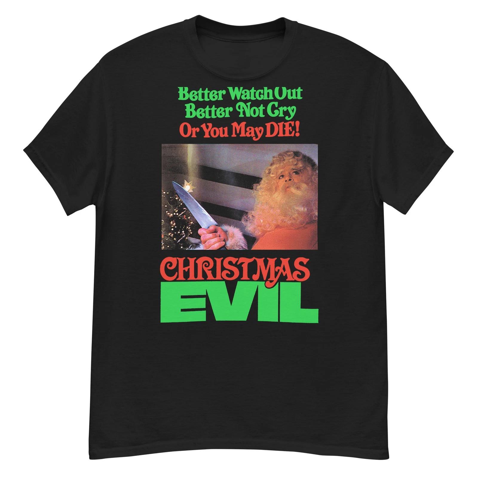 Christmas Evil cult slasher film fan art t-shirt S