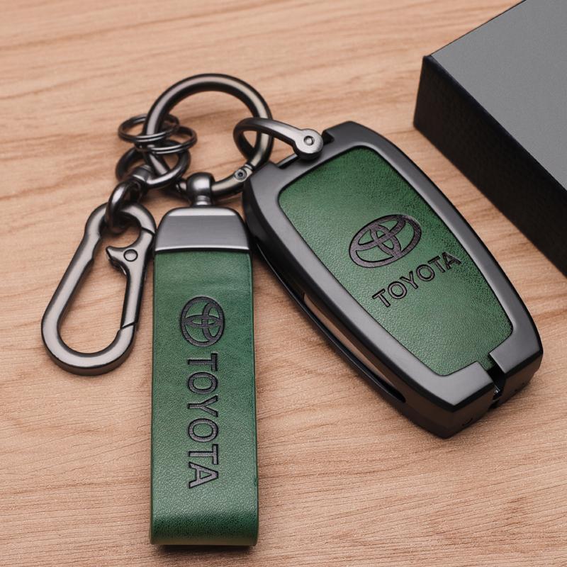 AOP1 Car Remote Key Case Cover for Toyota GR RAV4 Crown Hilux Fortuner Corolla SE 2023 Camry Yaris Land Cruiser Prado Venza Accessory