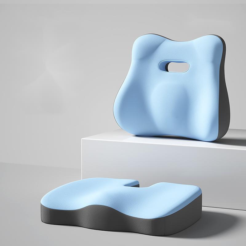 Lumbar Pillow Seat Support Sitting Artifact Office Chair Waist Back Cushion Memory Foam Seat Cushion Car Seat Cushion for Car