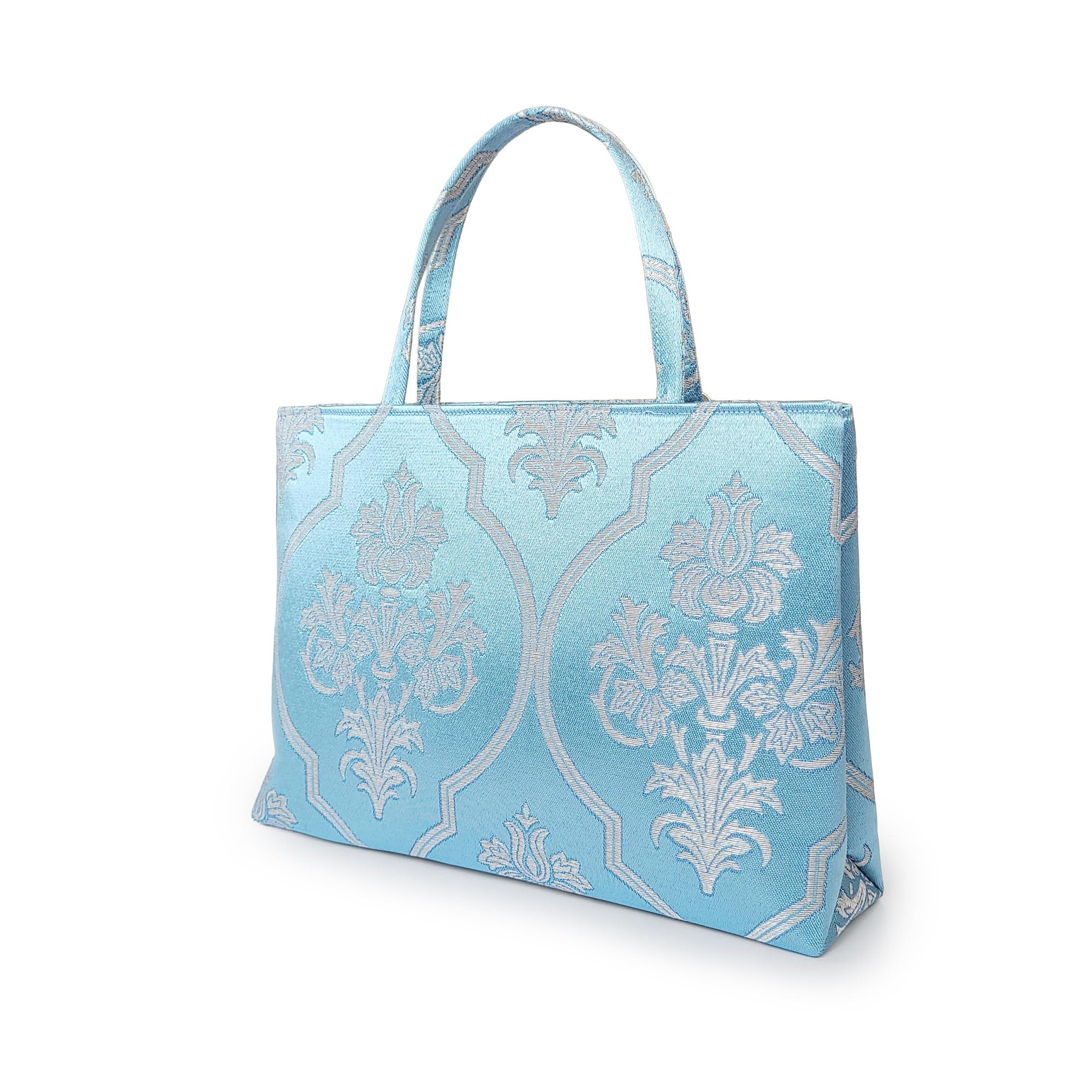 

Кимоно Японское одинарное сделано в Осю жаккардовая сумка-тоут А4 на каждый день маленькая сумочка [НИШИОРИ] сумка, одежда, предмет, Япония, ткачество, сумка, размер, использование, узор,