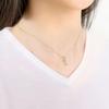Lala Christie Initial Pendant 18K Yellow for Men and Charm Necklace, Gold, Small, Women,
