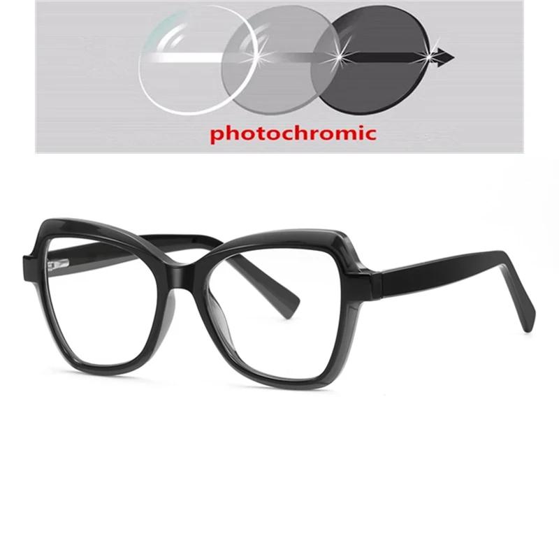 Leopard Frame Blue Light Blocking Prescription Glasses Women Myopia Spectacles -0.5 to -6.0 Spring Leg Oval