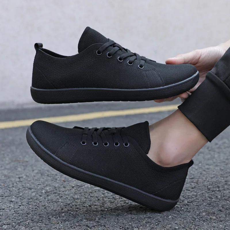 Unisex široké barefoot boty pro muže Ženy Outdoorový trailový běh Minimalistické vycházkové boty lehké a prodyšné