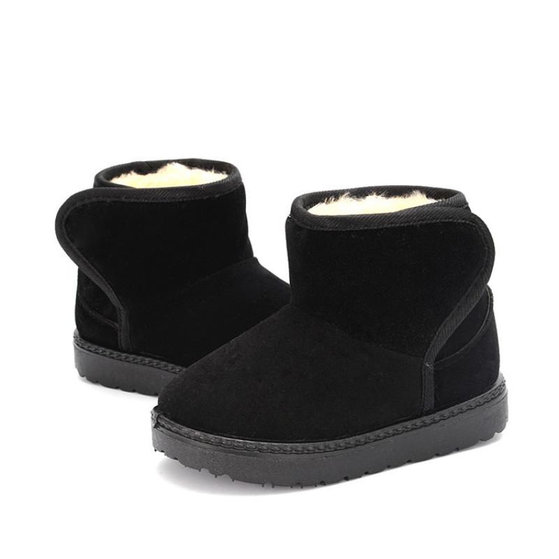 Children's Snow Boots Baby Thickened Super Soft Kids Boots Warm Rubber Snow Boots