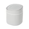 Compact Desktop Trash Can with Lid for Office, Bedroom, or Car