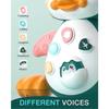 Cola Bear Baby Musical Toys 6 to 12 Months, Infant Crawling Toys for Boys and Girls with Music and LED Lights, Learning Dancing Singing and Walking To