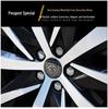 Decorative Wheel Caps & Stickers for Peugeot Models: 4008, 5008, 3008, 308, 408, 508L.