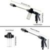 Heavy-Duty High-Pressure Water Gun with Long Handle  for Car/Vehicle Washing, Garden & Home Use  Hose-Connector Compatible