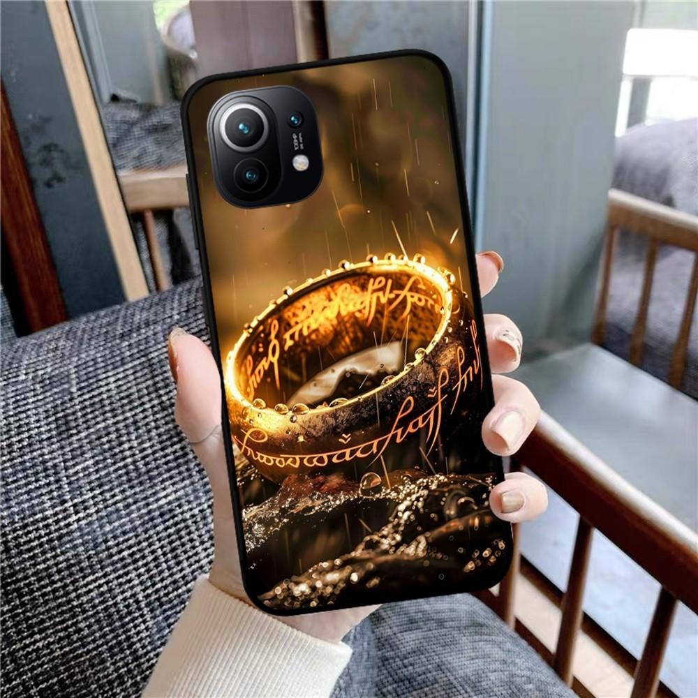 L-Lord-Of The-Rings Phone Case For Xiaomi Mi 5X 8 9 10 11 12 Lite Pro 10T PocoX3pro PocoM3 Note 10 Pro Lite