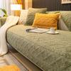Plush Sofa Cushion Winter Non-slip Seat Cushion Thickened Warm Sofa Cover Simple Modern Winter Sofa Towel