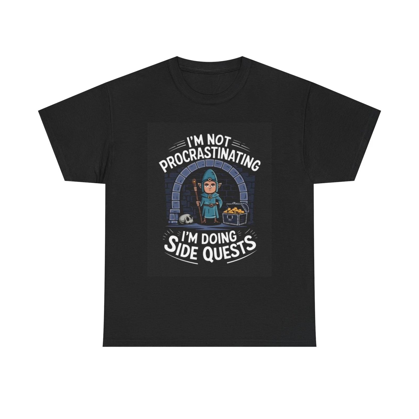 Men s and Women s T-shirts I m Doing Side Quests Graphic XS
