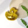 1PC Disco Ornament Yellow Duck Disco Ball Mirror Glass Decoration Desk Decoration Home Accessories