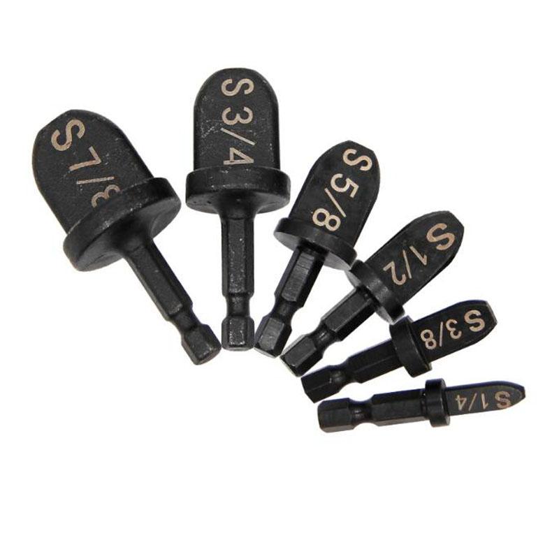 5 In 1 Copper Tube Expander Pipe Expander Dril Electric Repair Support Swaging Tool Drill Bit Expander Flaring Tool