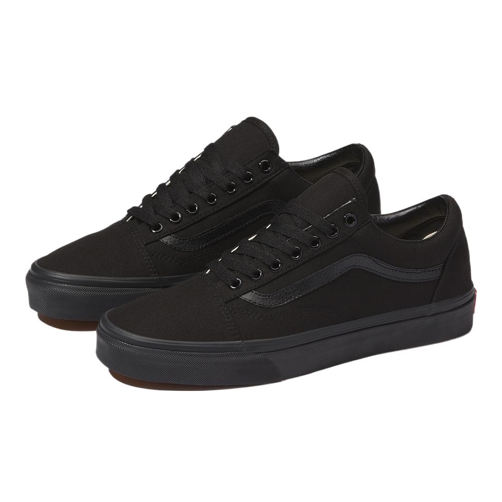 Vans Old Skool Solid Color Soft Comfortable Low Top Skate Shoes Unisex Sneakers Black VN000D3HBKA1