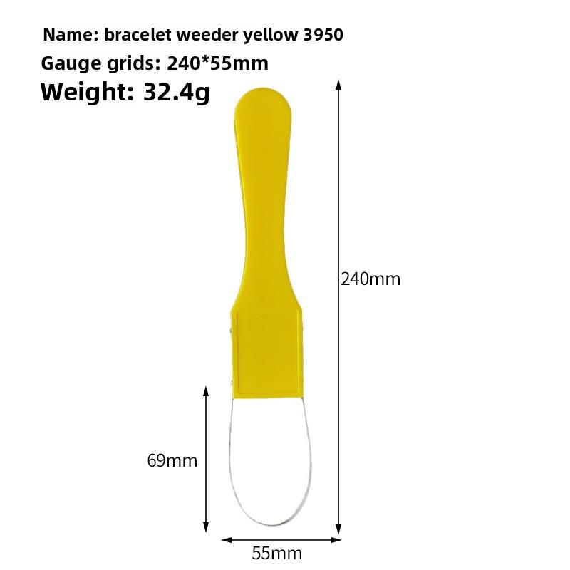 

Ручной культиватор Garden Bandit - прочный пластик, не требует электропитания, прочный V-образный наконечник вилки для легкой прополки и удаления почвы, желтый, триммеры для культиватора жёлтый