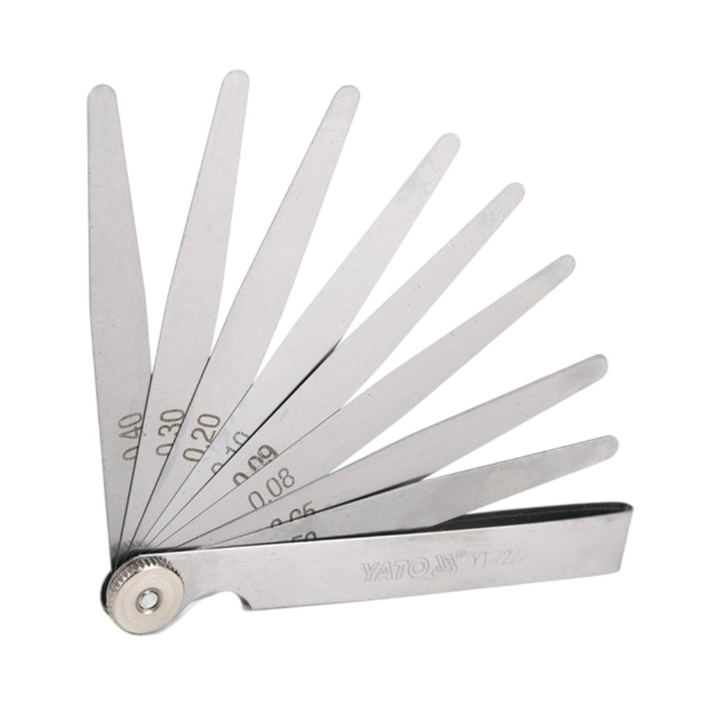 Yato 10 Leaf Feeler Gauge