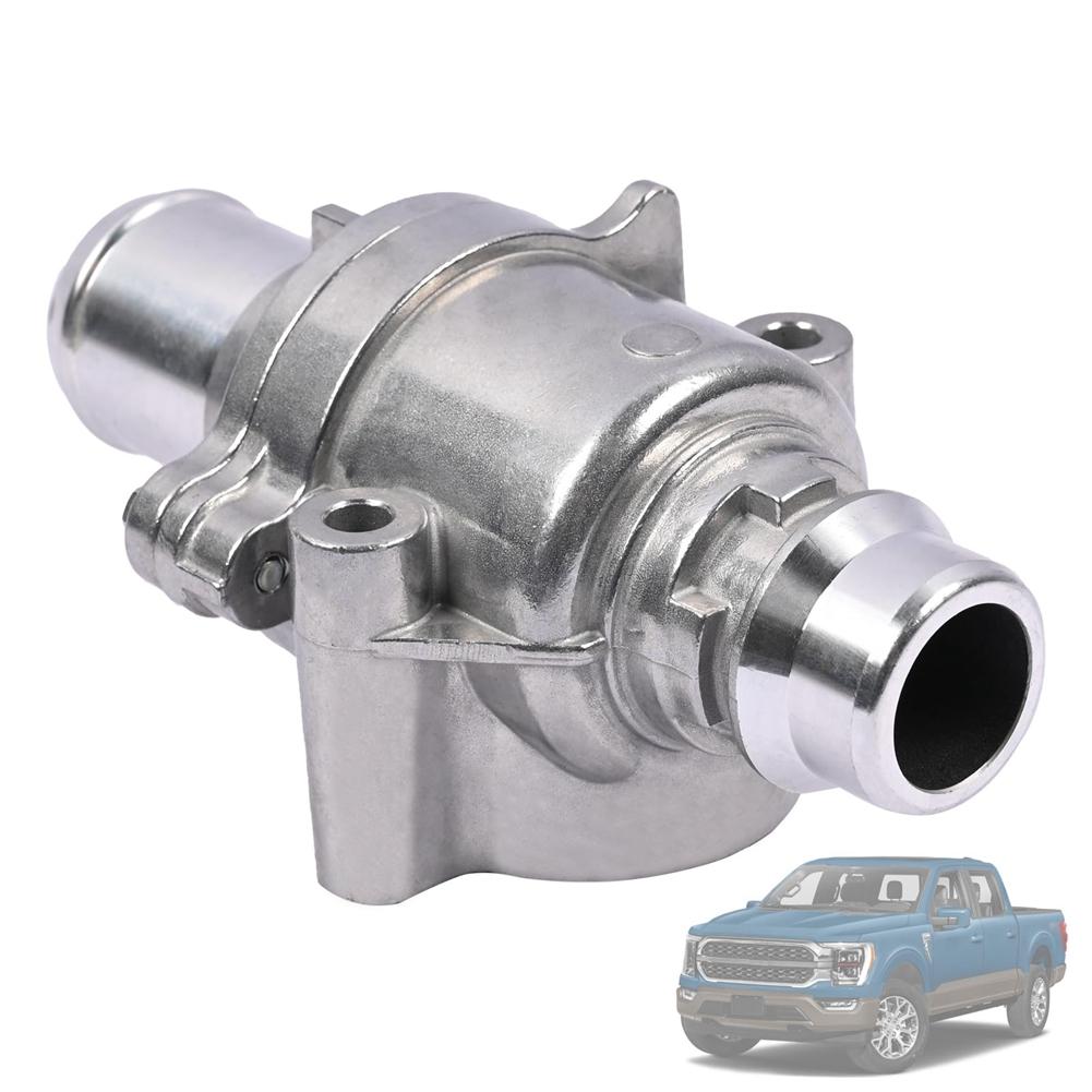 Thermostat Housing Assembly For Ford F150 Lobo 2011-2026 For Lincoln Mark LT 2011-2014 Car Accessories NONE серебряный