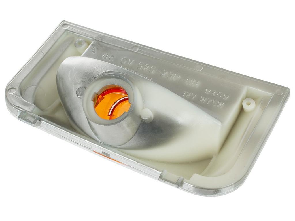Peugeot Boxer 2006 - right mirror indicator, ORANGE INSERT