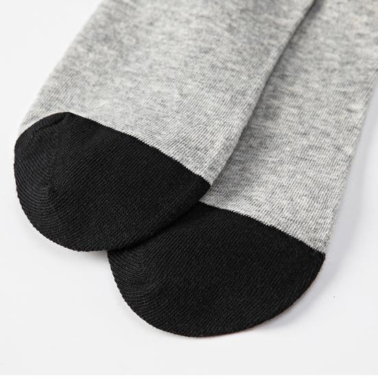 5 Pairs Men's Crew Socks Moisture-Wicking Athletic Socks Soft Breathable