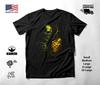 Green Skull Golden Grapes T-Shirt Black Unisex S-2XL