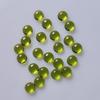 Natural Peridot Round Cabochon, Olive Green Peridot Gemstone, Round Flat Back Stone, Loose Peridot Cabochon for Jewelry Making