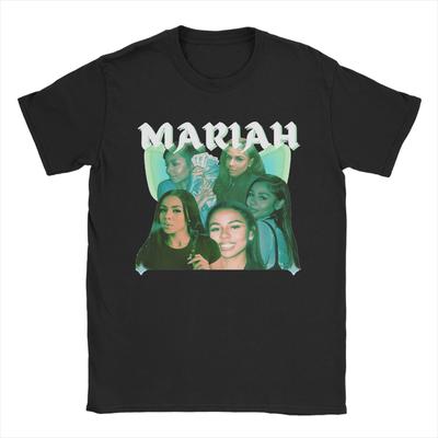 Printed Mariah the Scientist Vintage T-Shirt Men Cotton Short Sleeve  O-neck Summer Top Tee