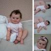 Realistic Reborns Doll Hand Washable Simulation Baby Girl Doll Toy Reborns Doll Jumpsuit Body Kid Jumpsuit Girl Doll