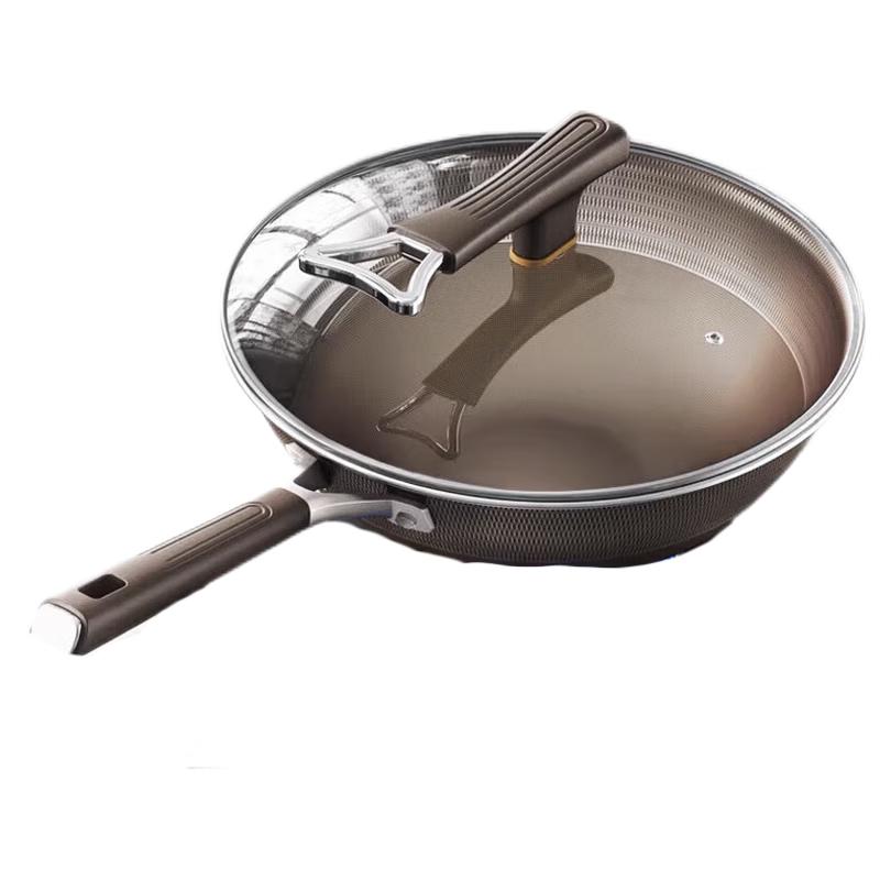 

Shangheng 32cm Titanium Non-Stick Wok with Lid