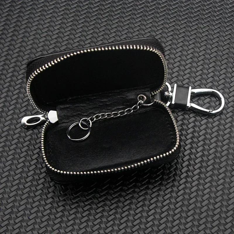 FEN1   2025 For Mercedes-Benz Leather Car Key Case Protection Auto Key Bag Key Chain Cover for Mercedes Benz New B/C/E Class A Class C2