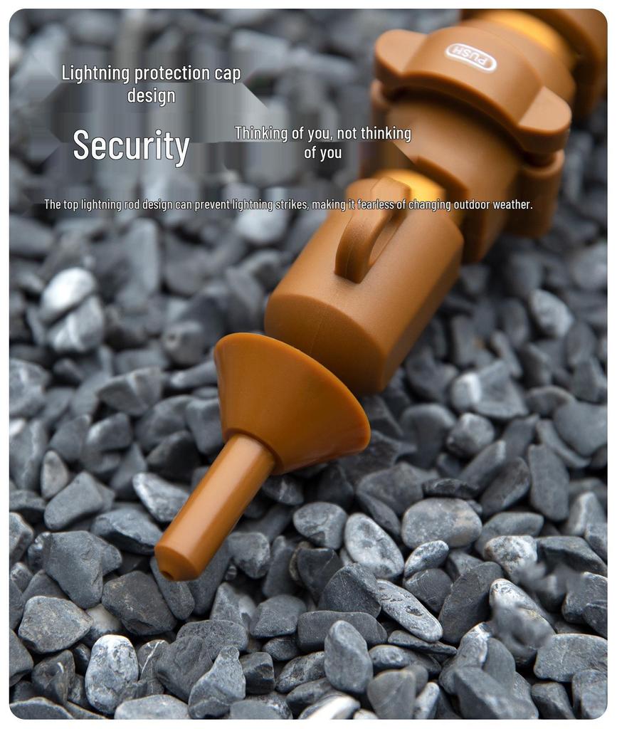 Lightweight Aluminum Telescopic Tent Pole for Outdoor Camping