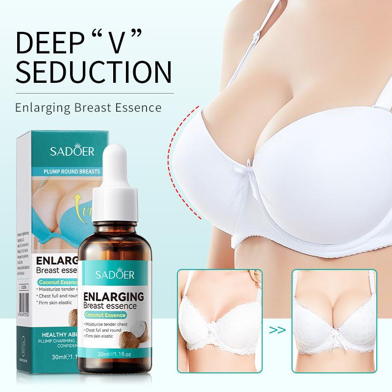 Beauty Milk Serum 30ml SADOER Coconut Extract Massage Chest Care