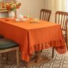 New Light Luxury Retro Lace Tablecloth Dustproof Heat Insulation Beautification Dining Table Cloth Coffee Table Cover