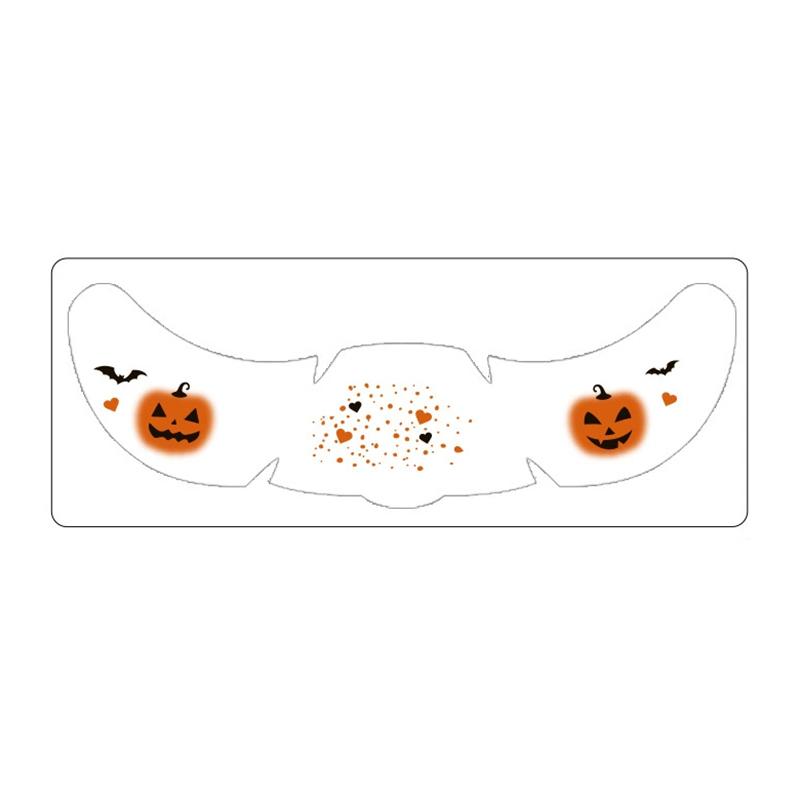 1Pcs Laser Halloween Freckle Tattoo Patch,Temporary Tattoo Stickers Hot Stamping Freckles Makeup Patches Face Makeup