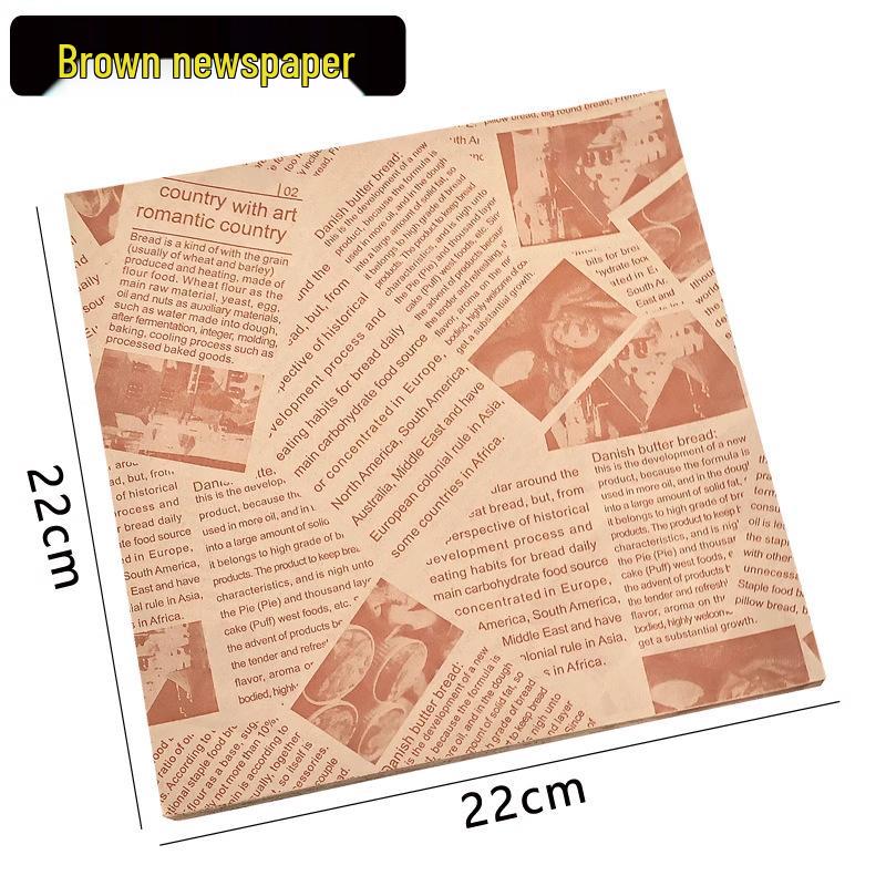 Oil-Proof Paper Mat for Grilling, Frying, and Baking