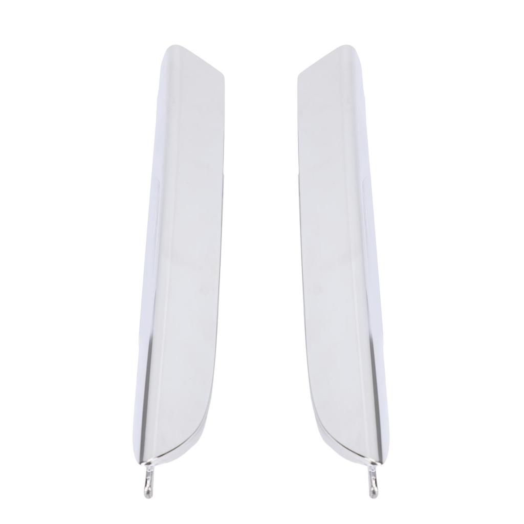 1 Pair Front Bumper Chrome Trim 53125 48100 Left and Right Replacement for RX350 RX450h F Sport 2012 2015