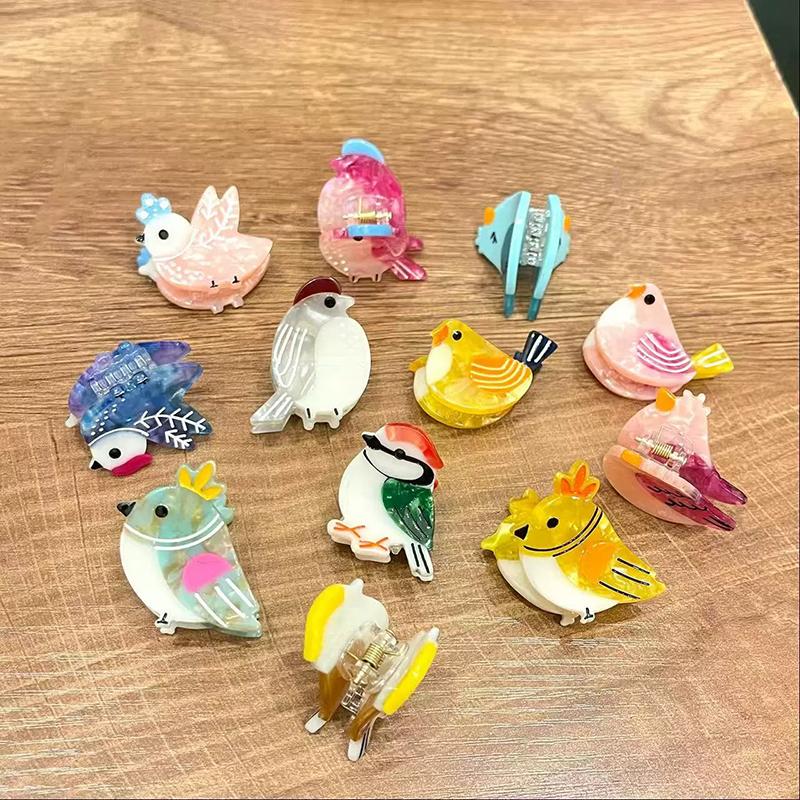 Stylish Bird Hair Claw Clip for Bangs Lovely Design for Everyday Wear